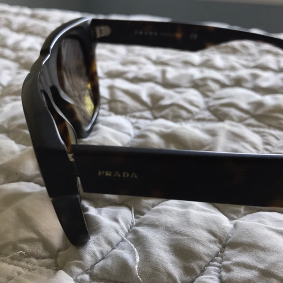Prada Dark Tortoise Sunglasses - Picture 6 of 6